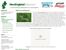Tablet Screenshot of newenglandbass.com